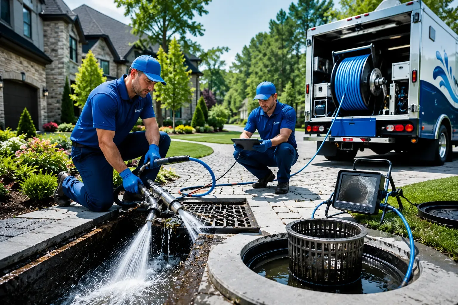 Local outdoor drain cleaning professionals in Burnt Cabins, PA